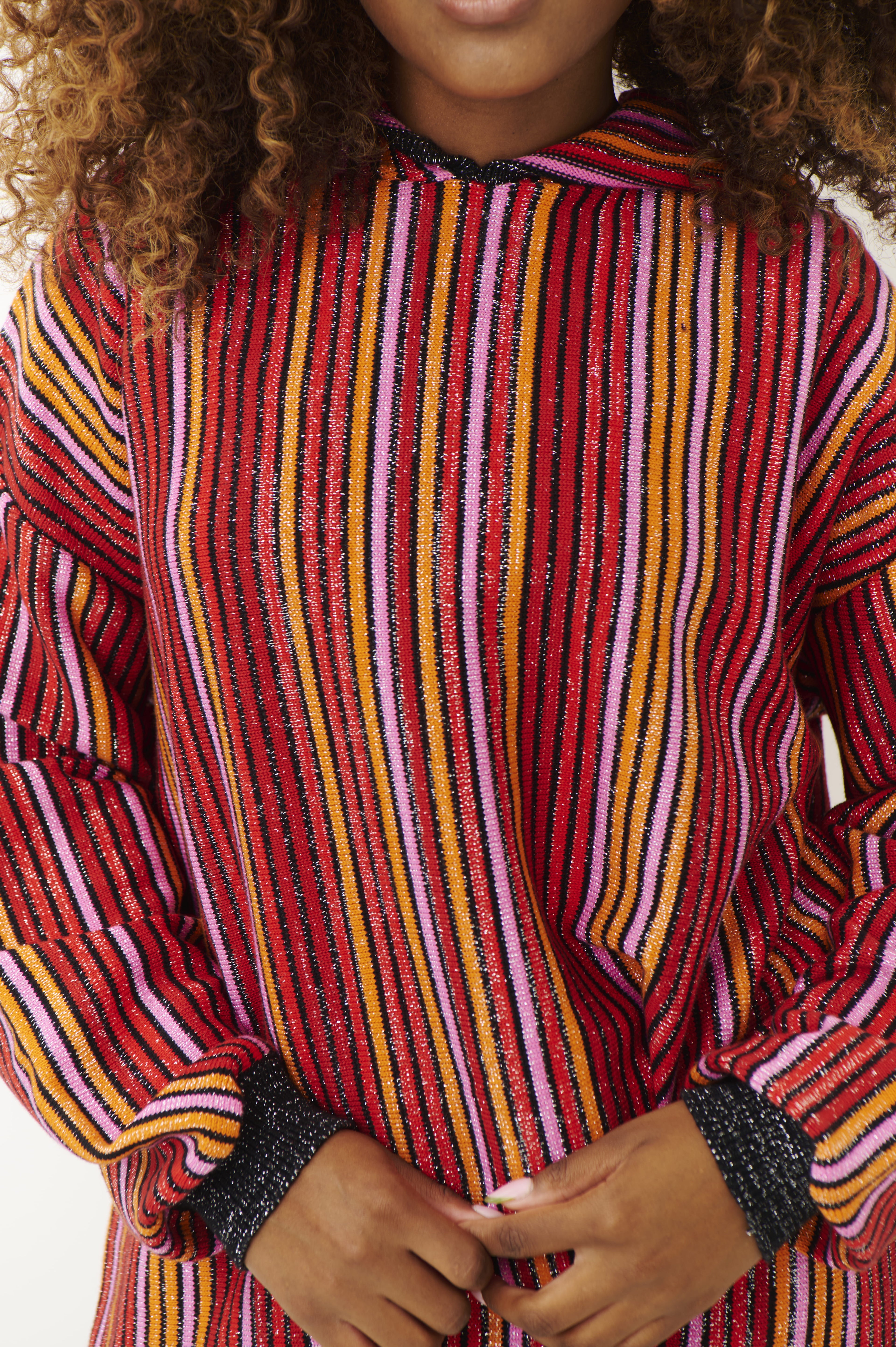 Sweater Stripes rojo