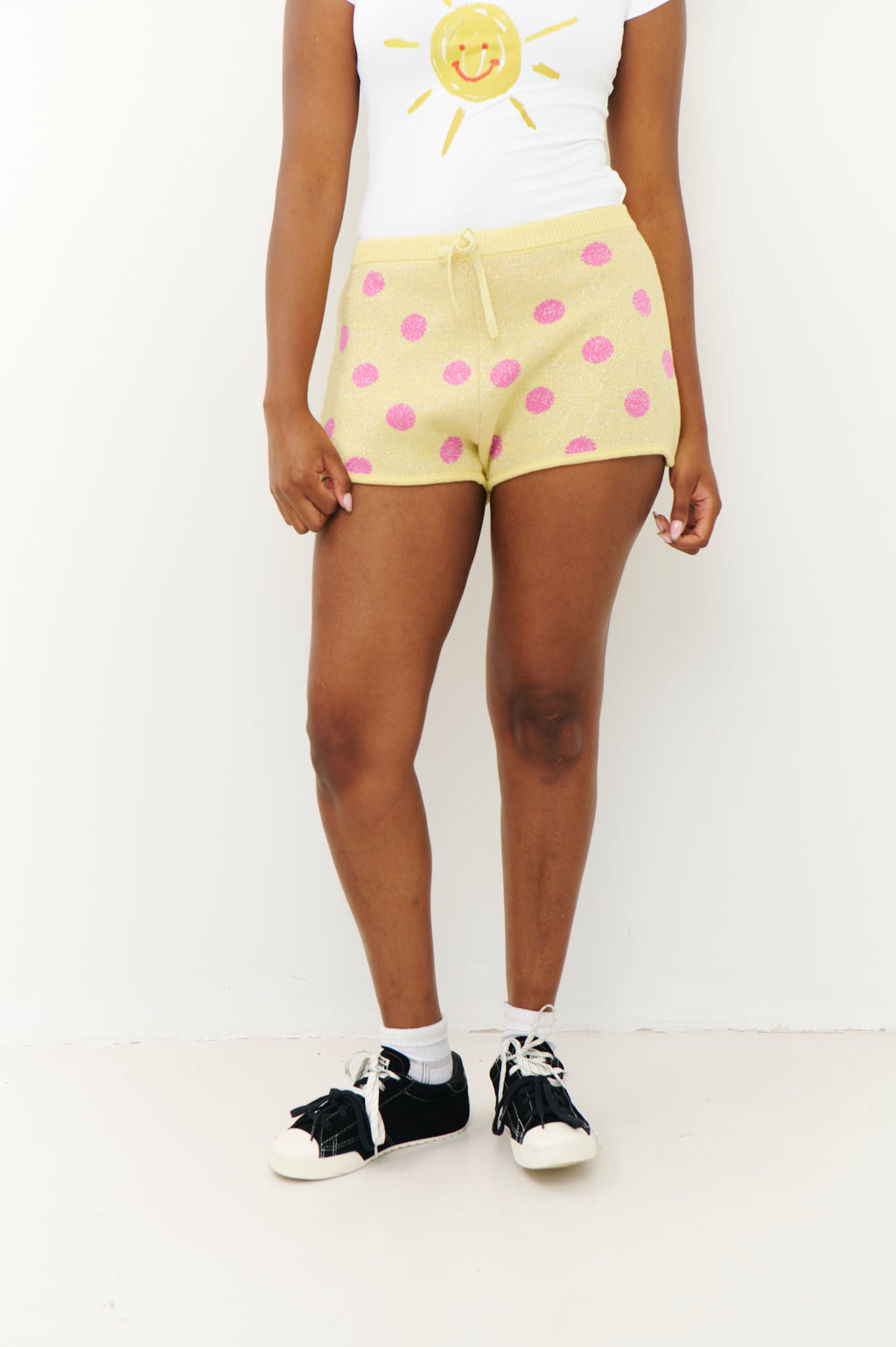 Short Polka amarillo