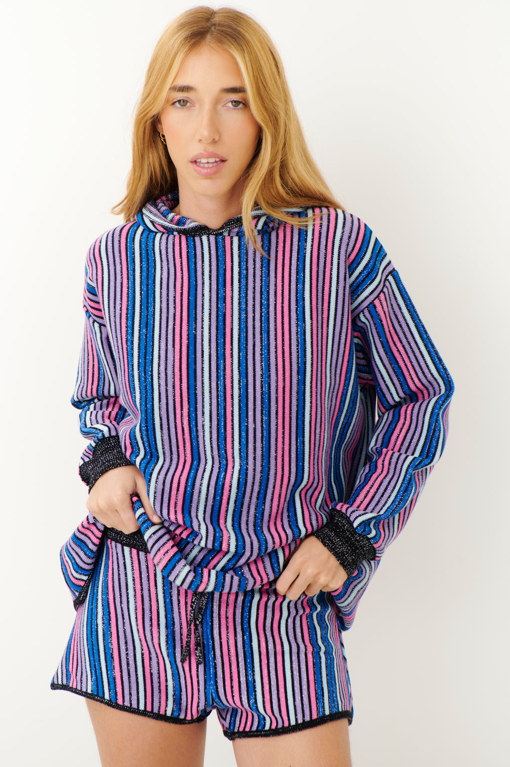 Sweater Stripes azul