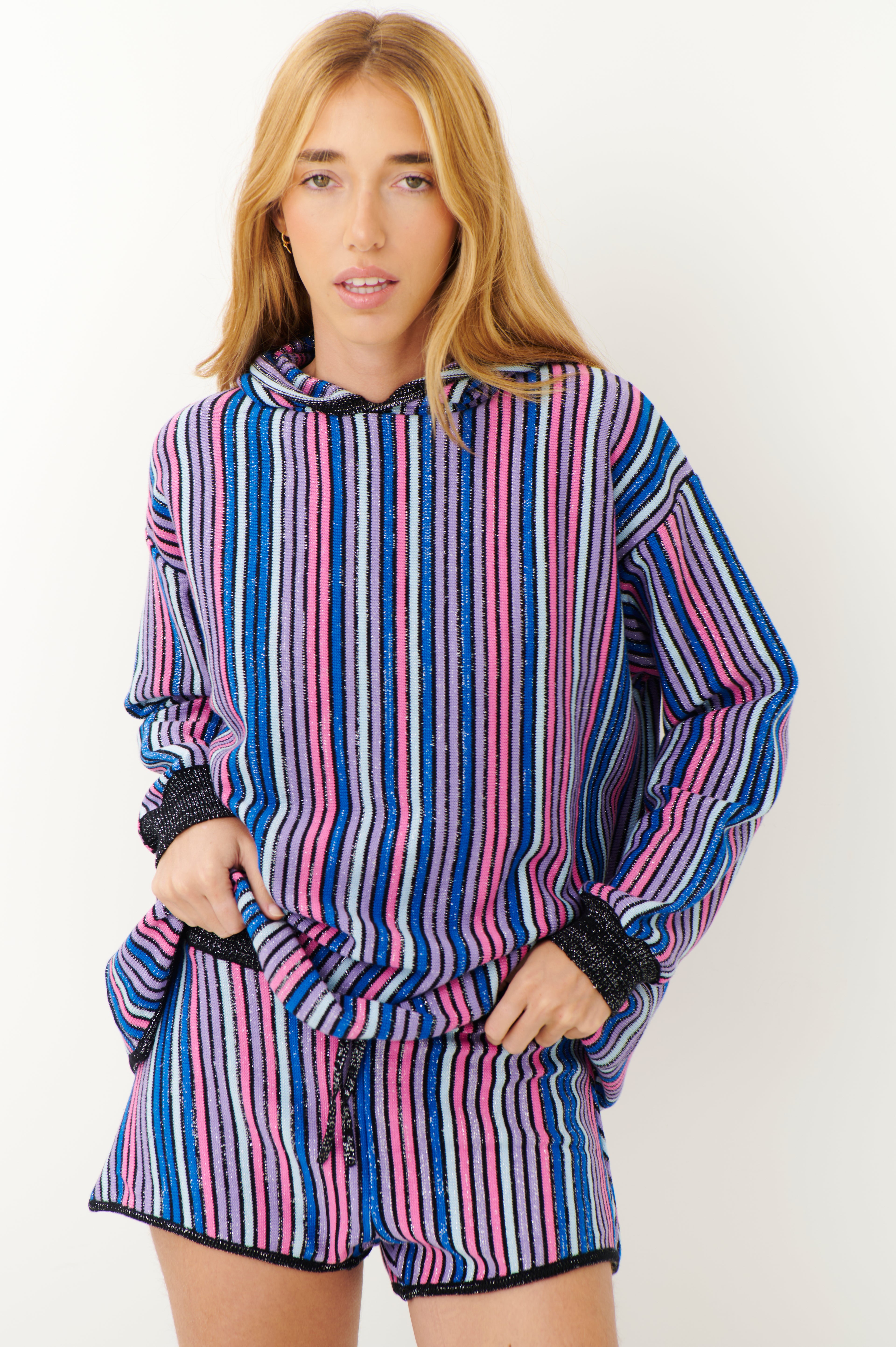 Sweater Stripes azul