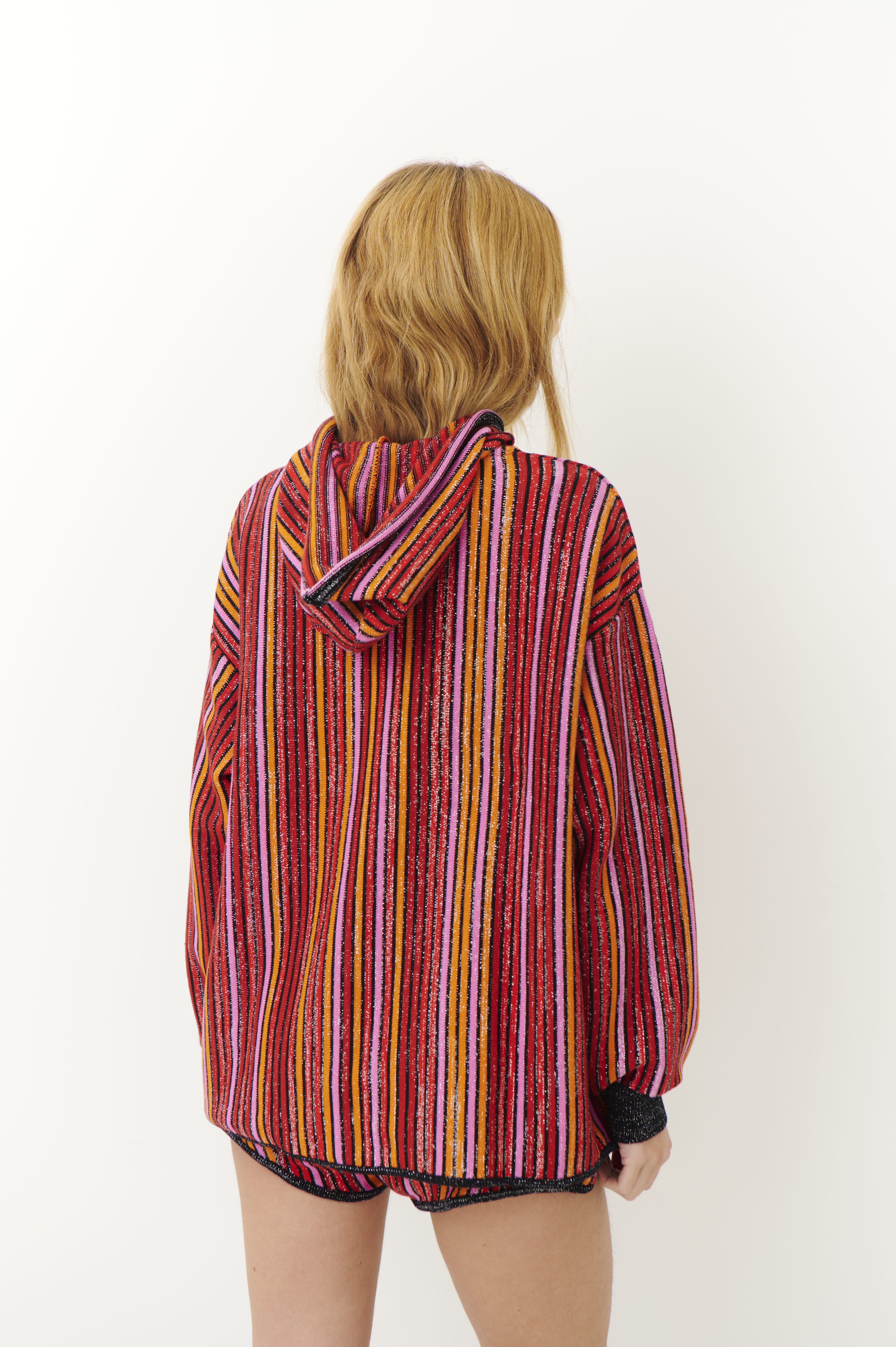 Sweater Stripes rojo