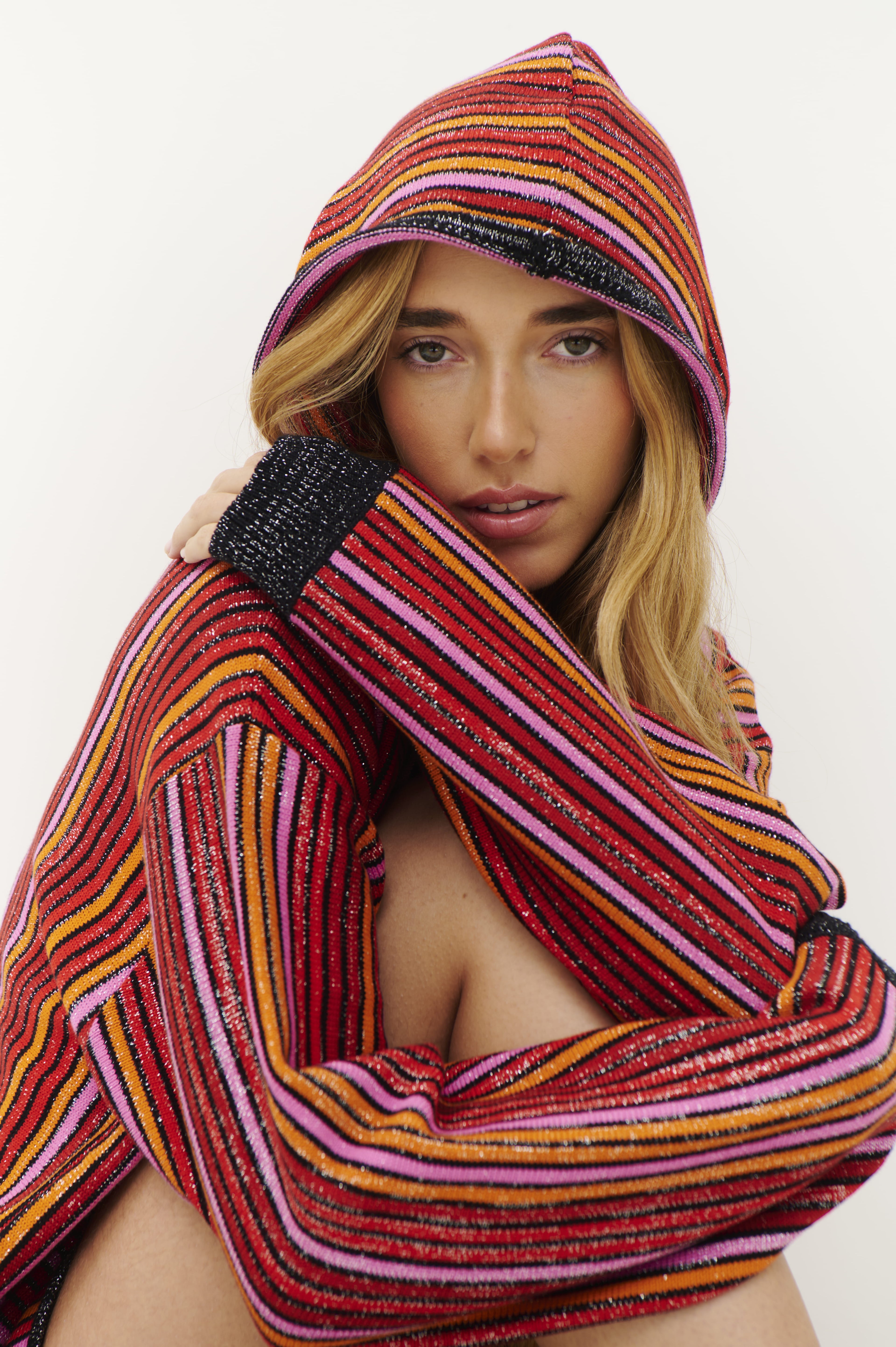 Sweater Stripes rojo