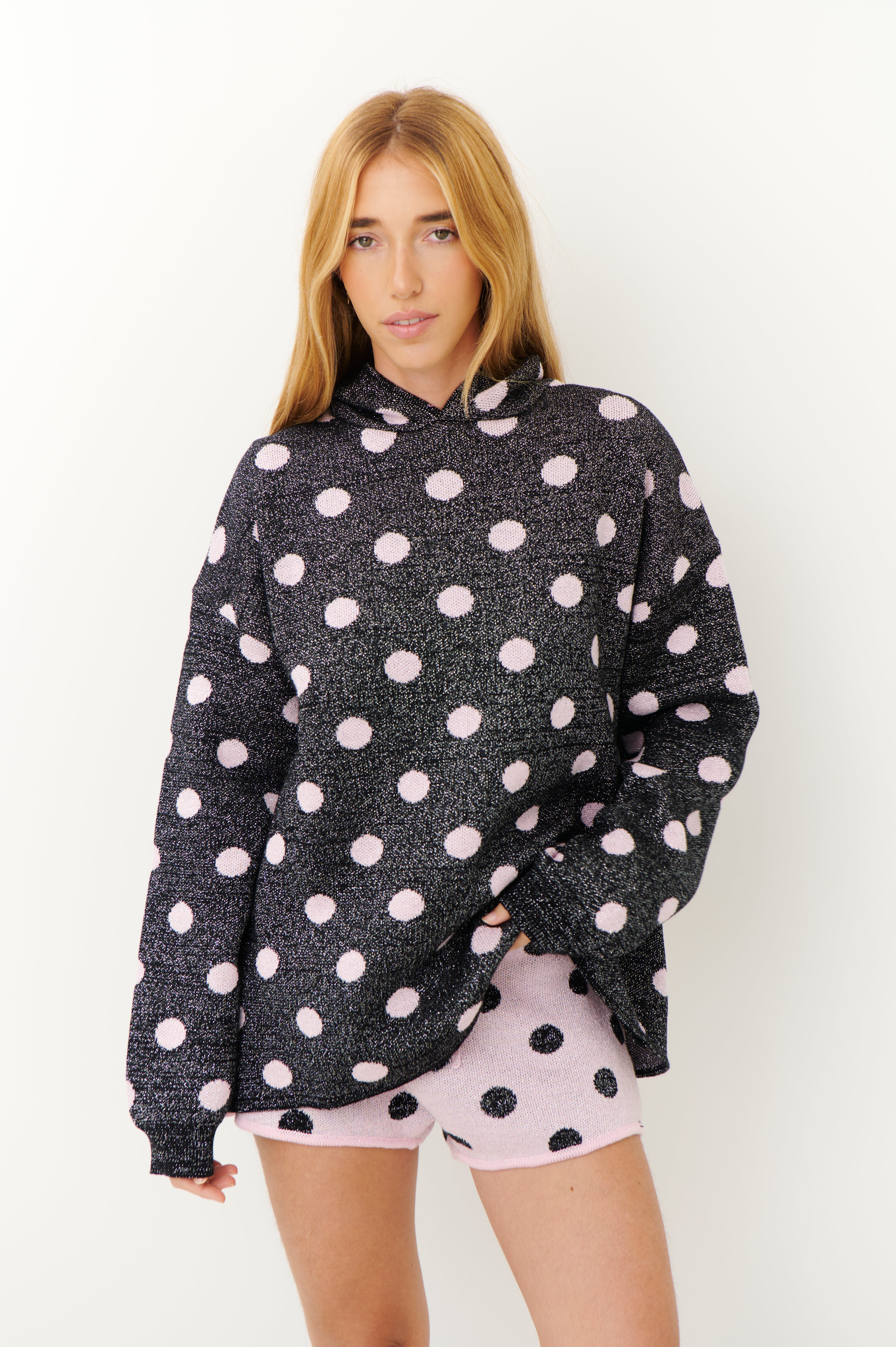 Sweater SATZA Polka negro