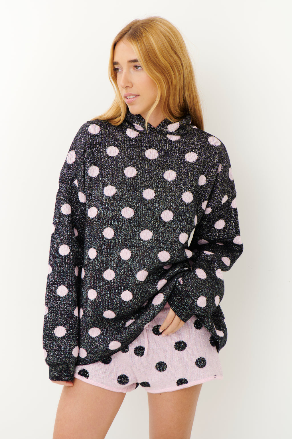 Sweater SATZA Polka negro