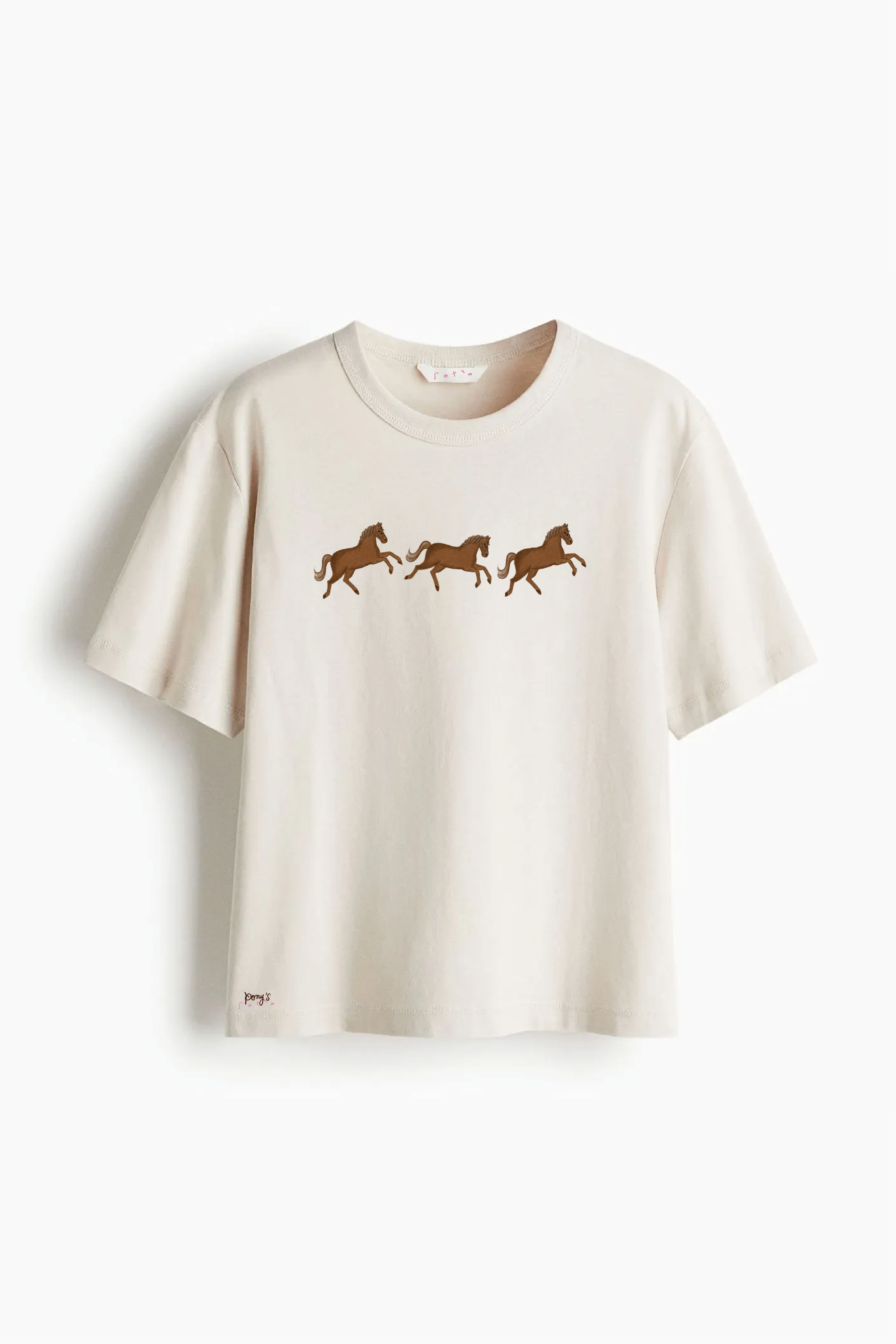 Remera Triple Poni